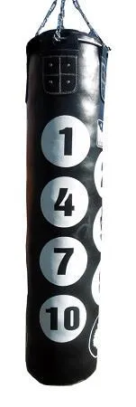 5 FOOT FILLED MORGAN NUMBER BOXING PUNCHING BAG HANGING KICKBOXING PUNCH BAG