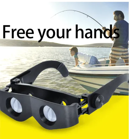 Adjustable  Eyewear High Definition Binoculars Telescope Glasses