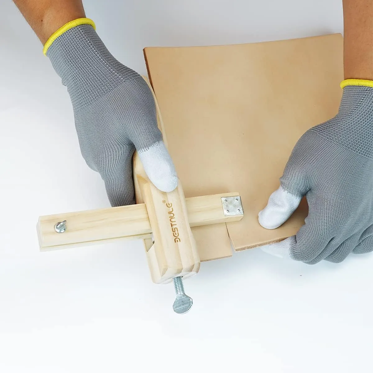 Adjustable Leather Cutter with 3 Blades