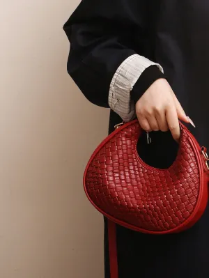 Adjustable Strap Versatile Pu Casual Shoulder Bag
