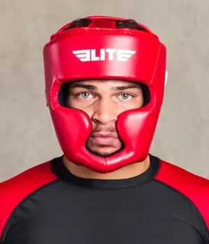 Adults' Essential Red MMA Headgear