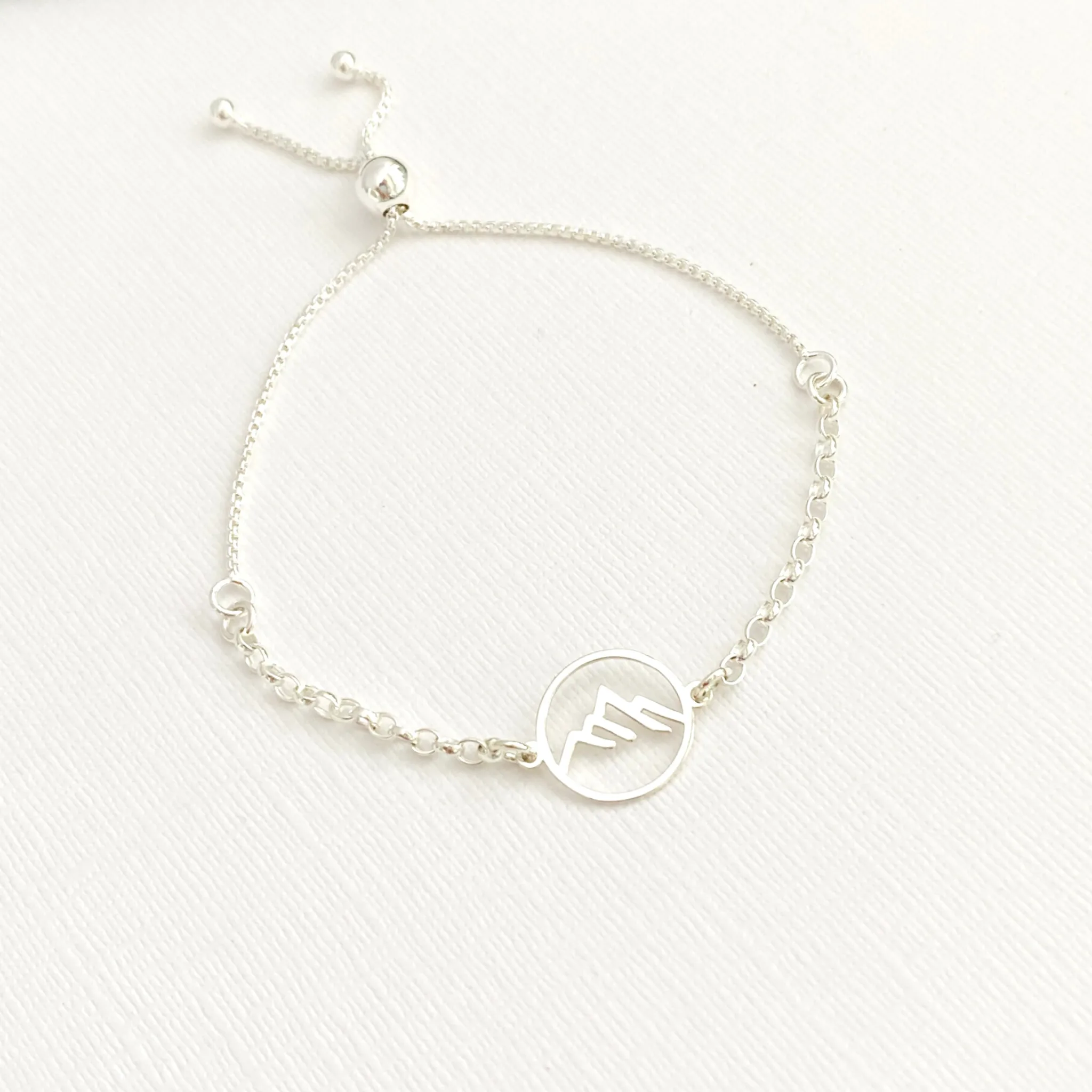 ADVENTURER | Silver Mountain Chain Bracelet