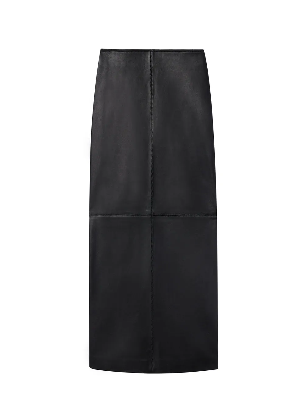 A.L.C - Marta Leather Midi Skirt