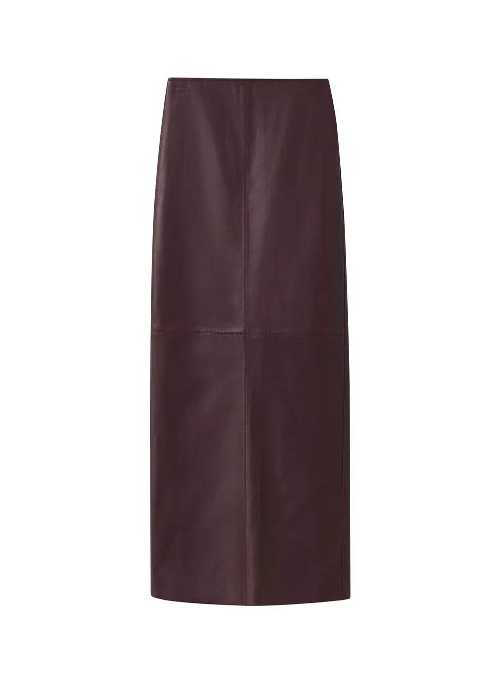 A.L.C - Marta Leather Midi Skirt