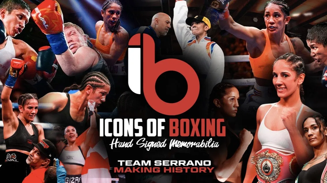 Amanda Serrano vs Katie Taylor. Hand Signed autographed fight worn Sports Bra