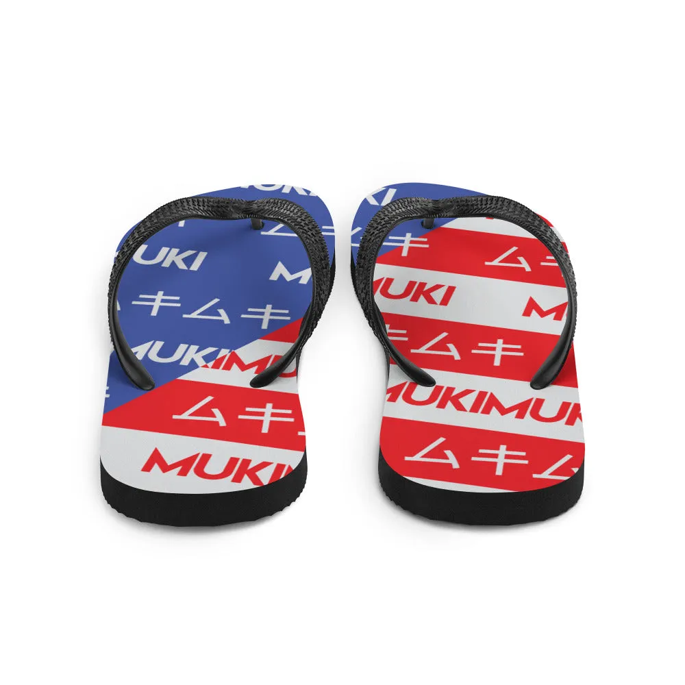 Amurica Mukimuki Flip-Flops