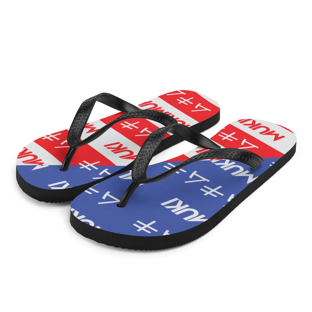 Amurica Mukimuki Flip-Flops