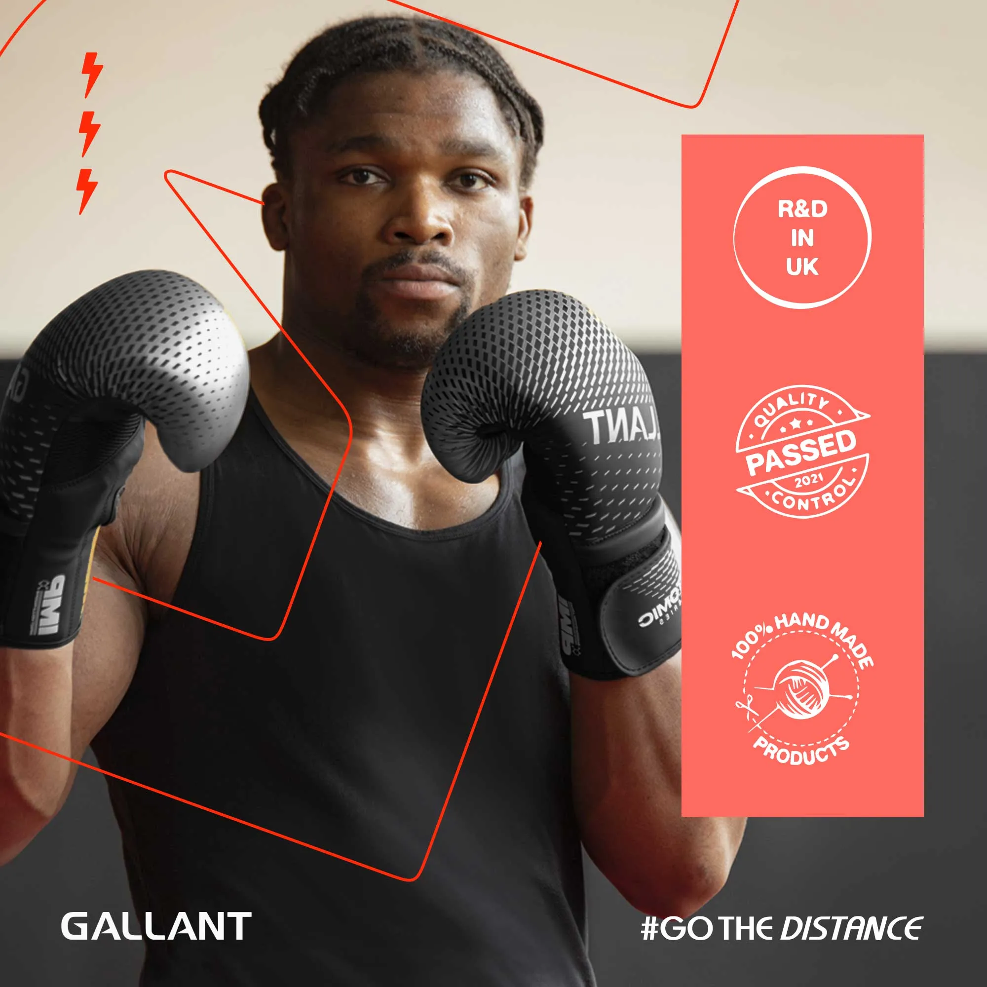 Atomic Series Boxing Glove - Silver - Best Punching Gloves