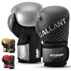 Atomic Series Boxing Glove - Silver - Best Punching Gloves