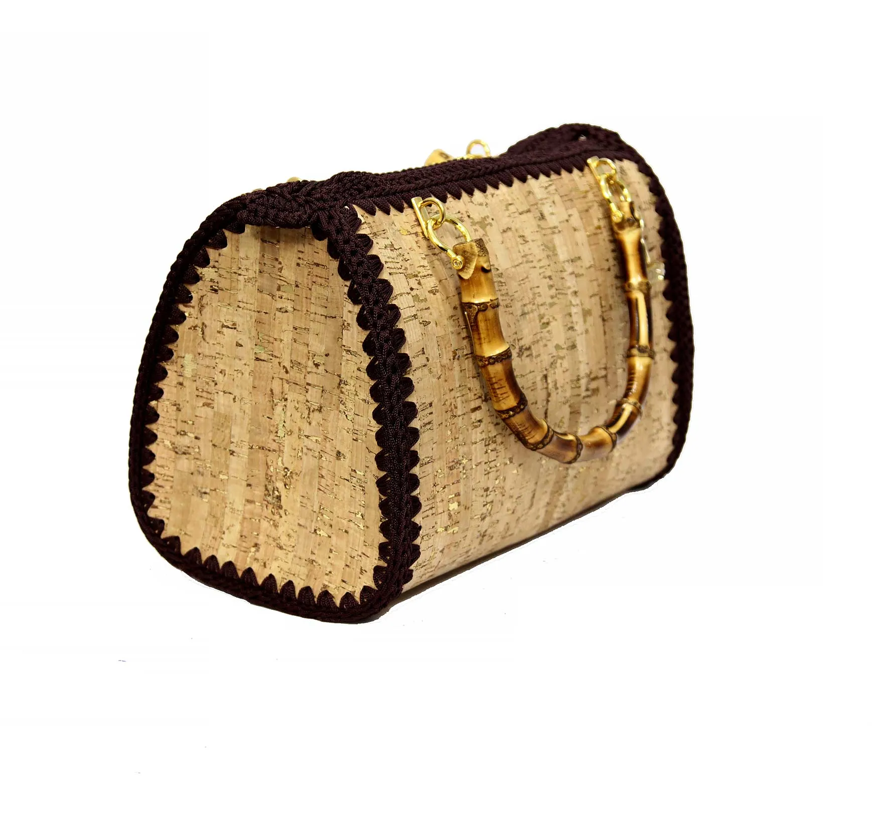Bauletto Cork Crochet Bag