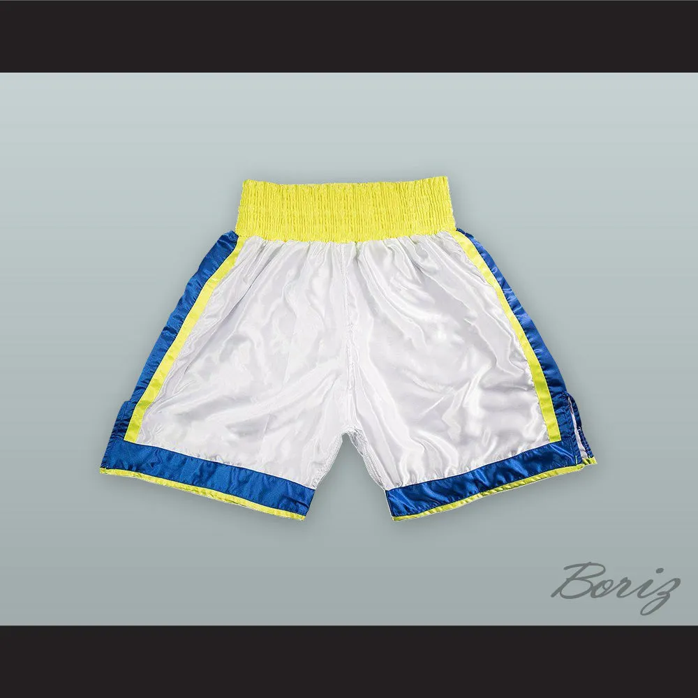 Billy Joe Saunders White Boxing Shorts