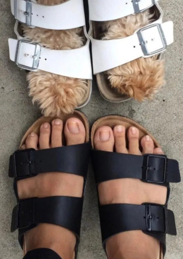 Birkenstock Arizona Black Smooth Leather Narrow