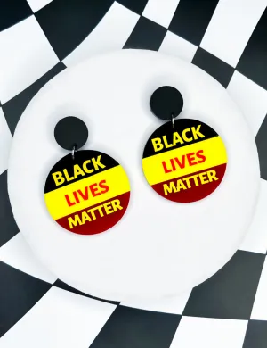 BLACK LIVES MATTER EARRINGS