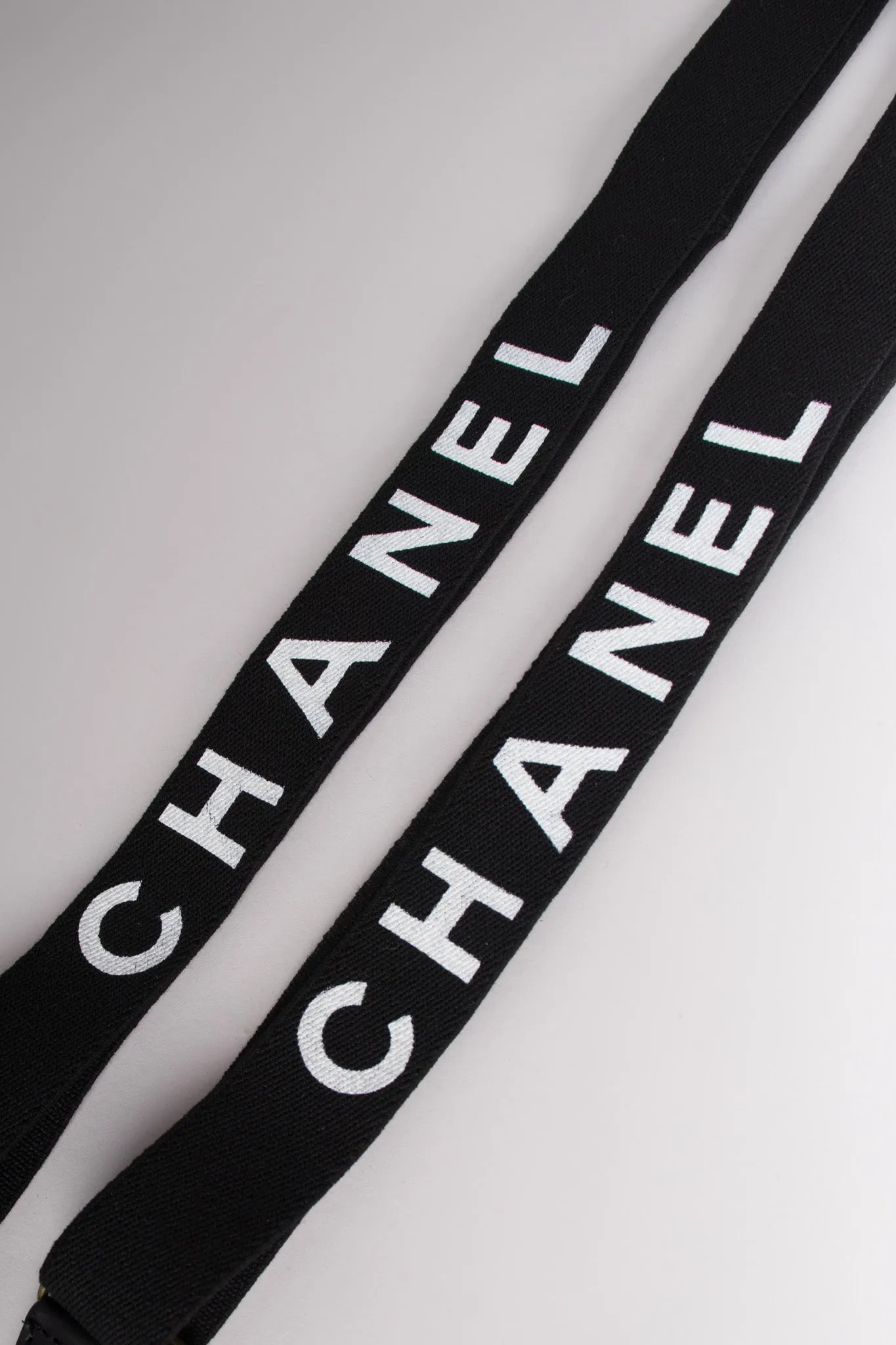 Black Logo Suspenders