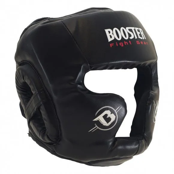 Booster Fight Gear Kids Youth Boxing Headgear Guard Black