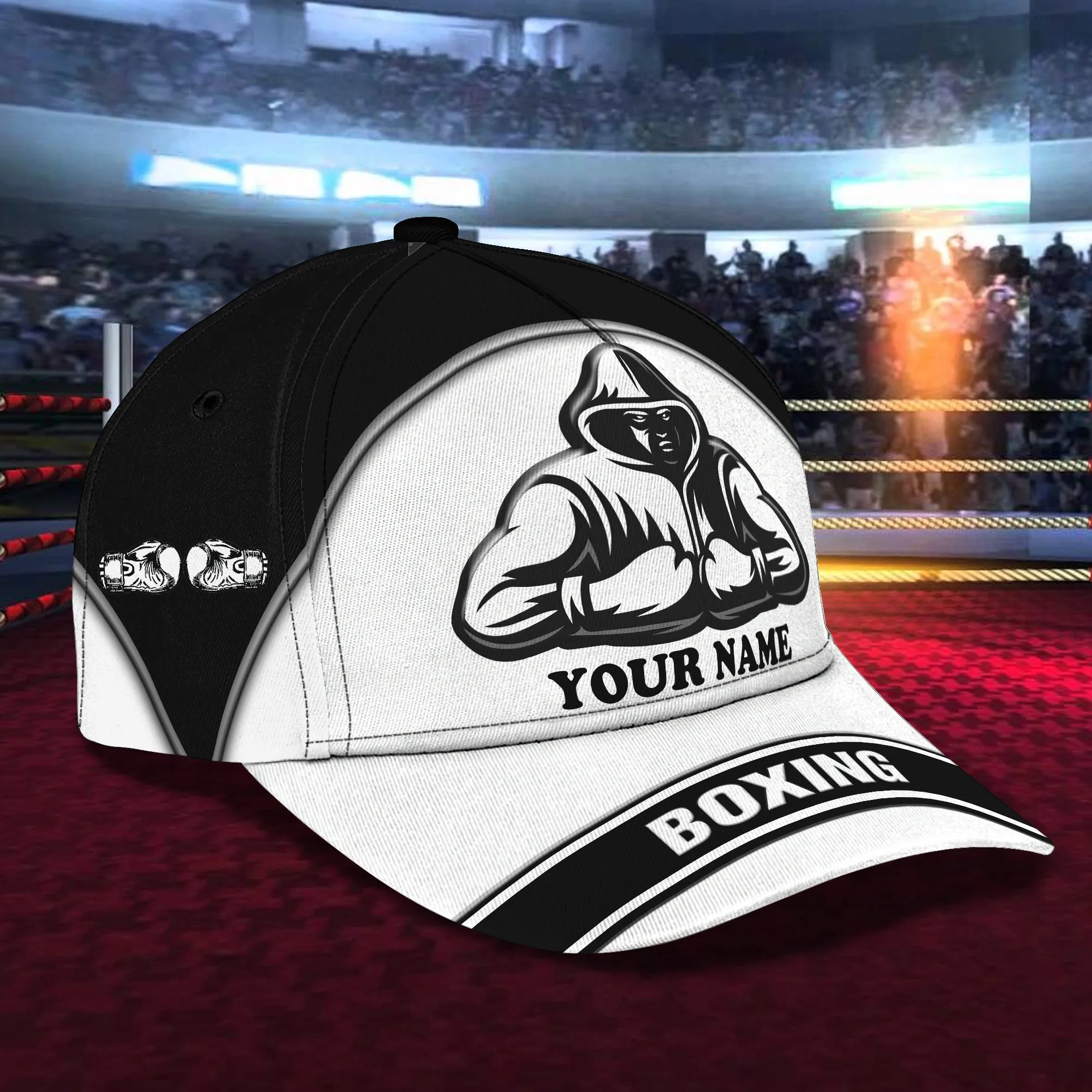 Boxing - Personalized Name Cap - Nia94
