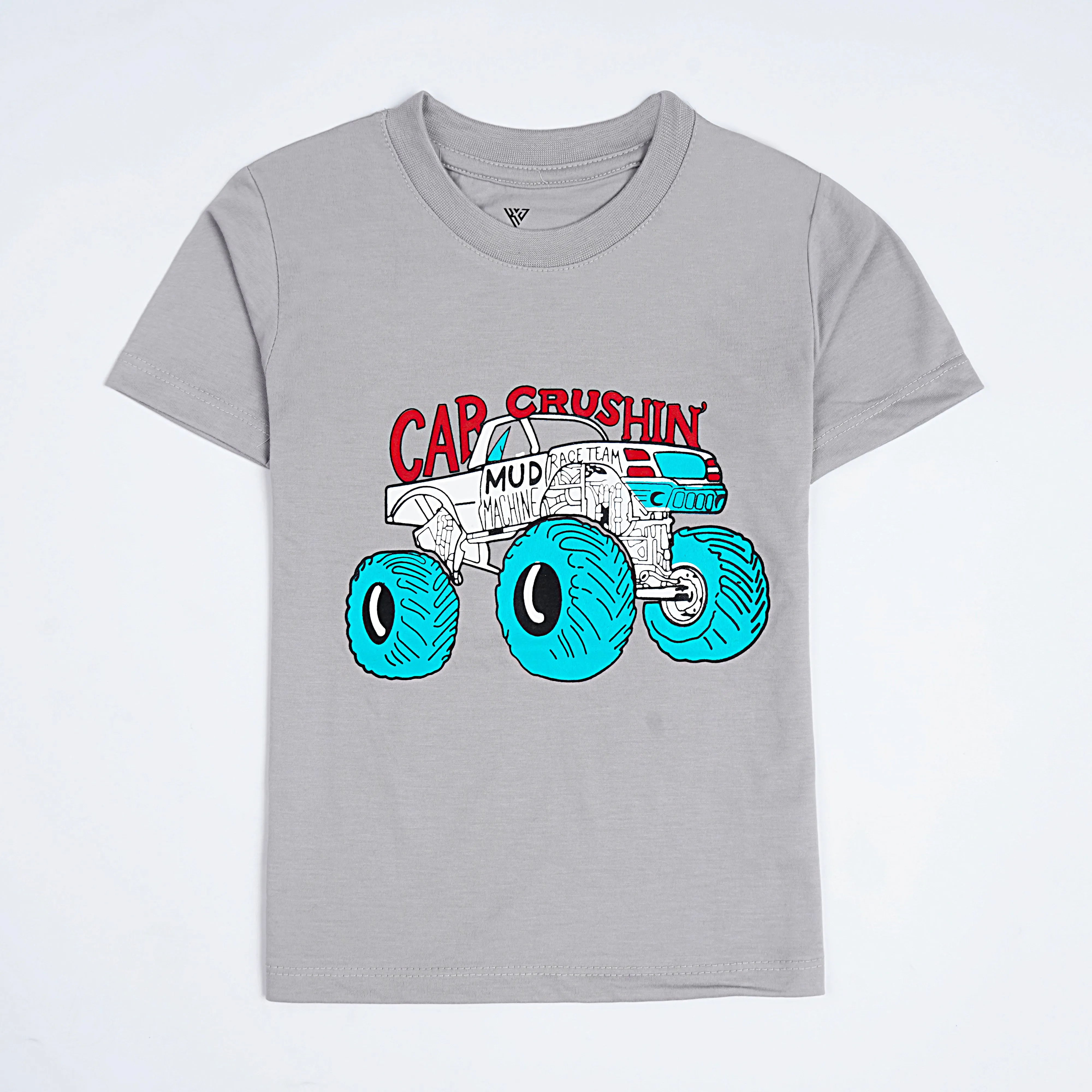 Boys Half Sleeves-Printed T-Shirt (Crushin)