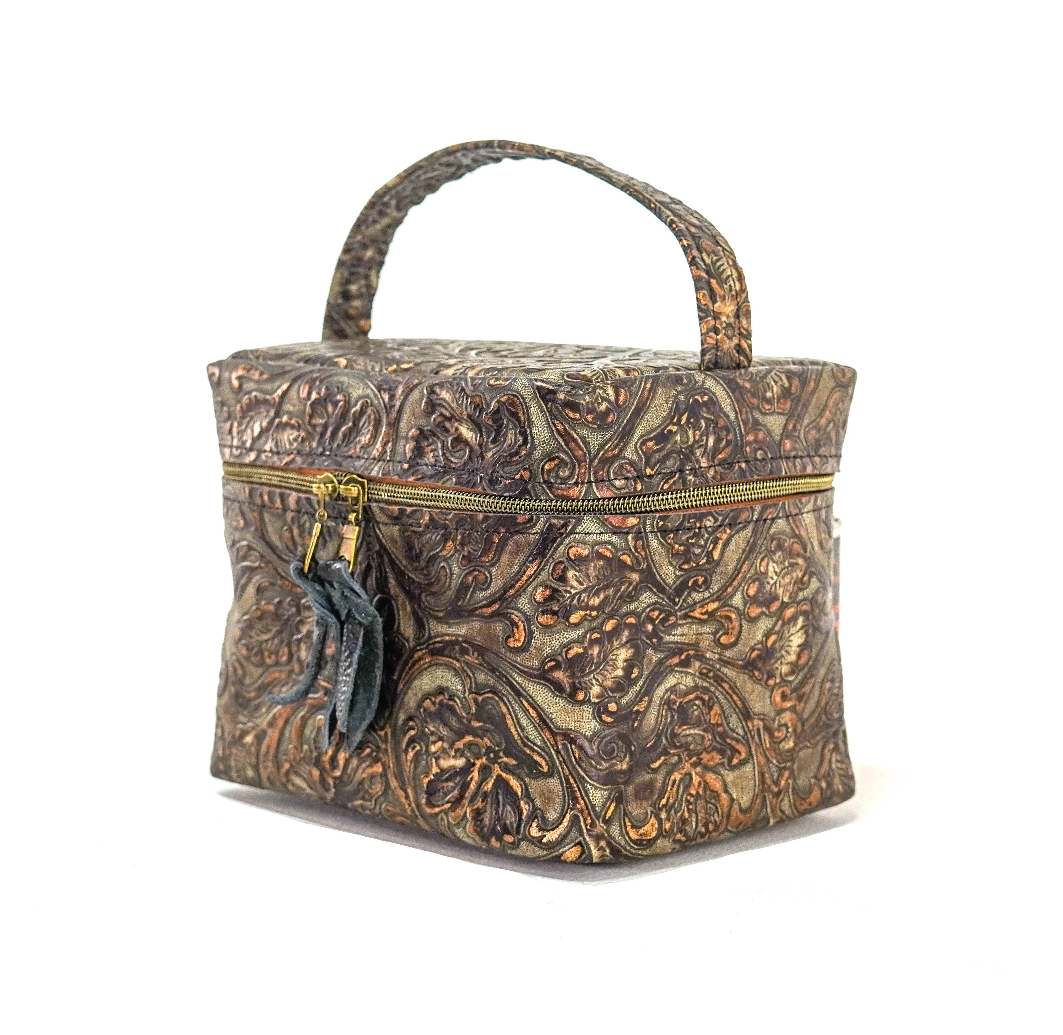 Caboose - All embossed w/ Gilded Tool