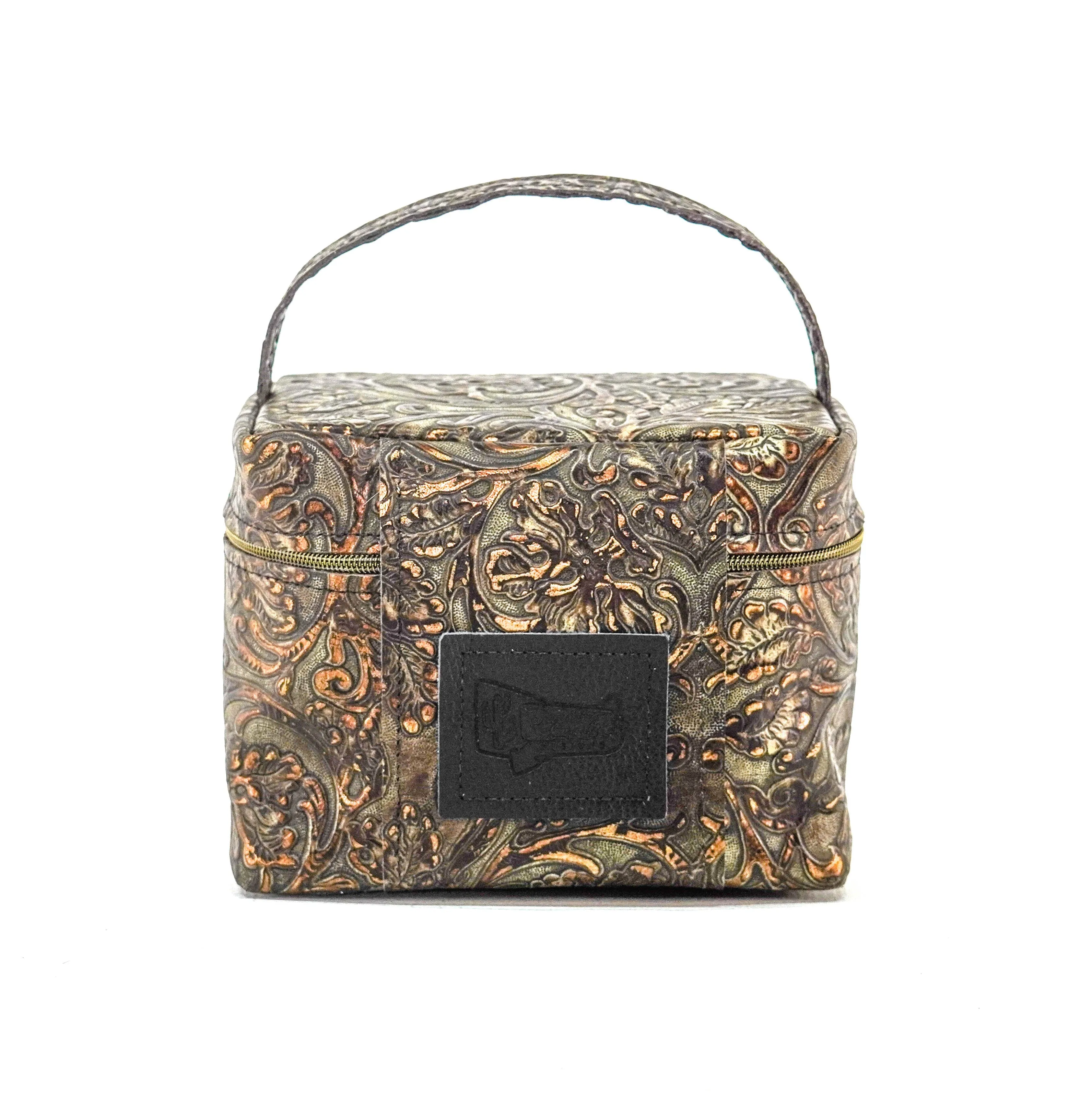Caboose - All embossed w/ Gilded Tool