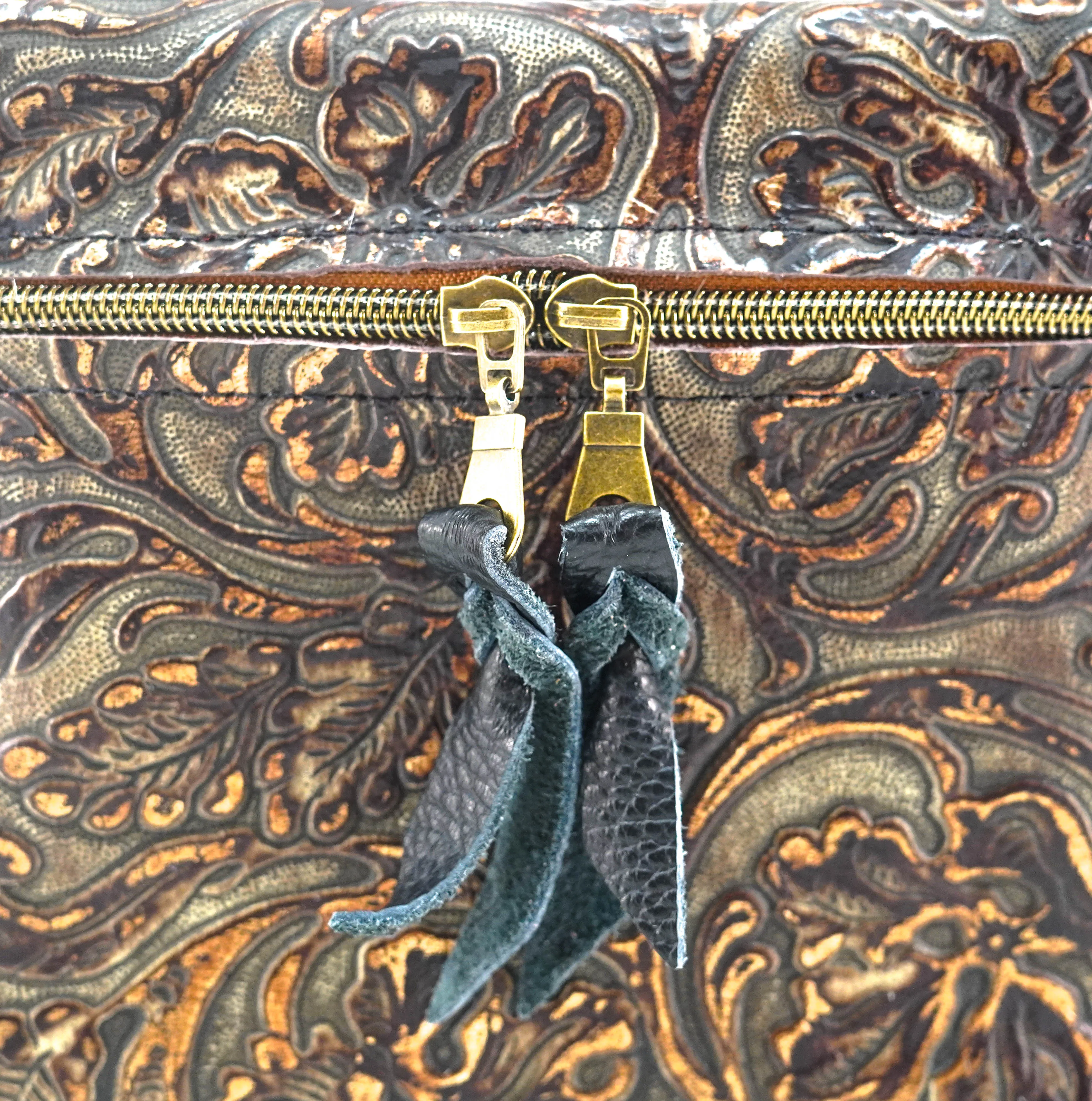 Caboose - All embossed w/ Gilded Tool