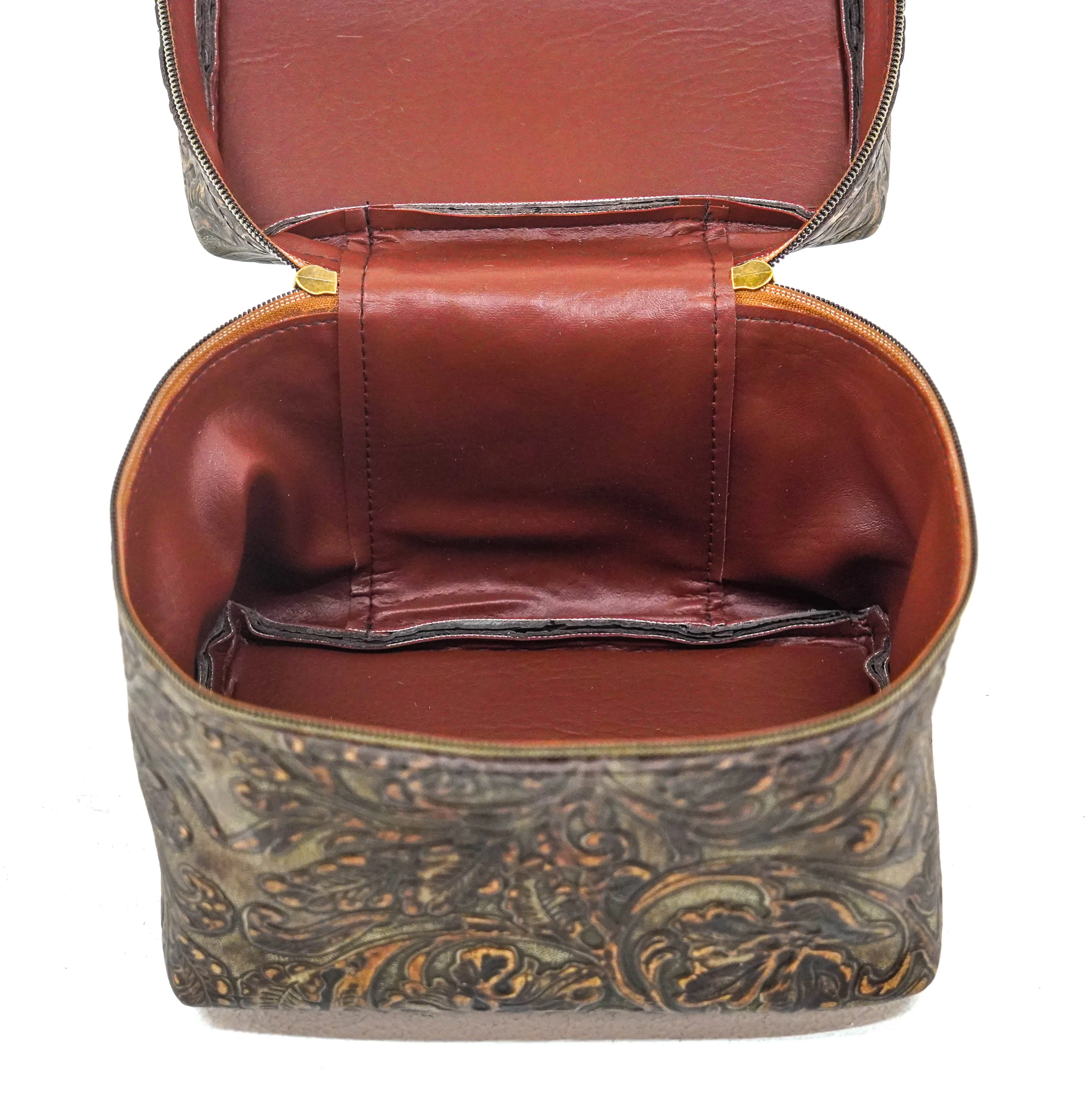 Caboose - All embossed w/ Gilded Tool