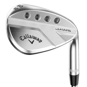 Callaway JAWS Cuña de acero cromado crudo con punta completa LH