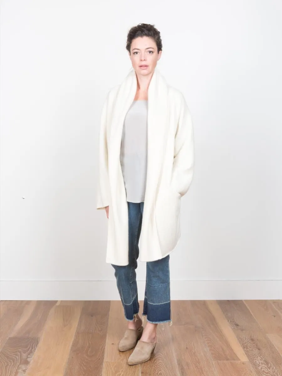 cashmere capote coat