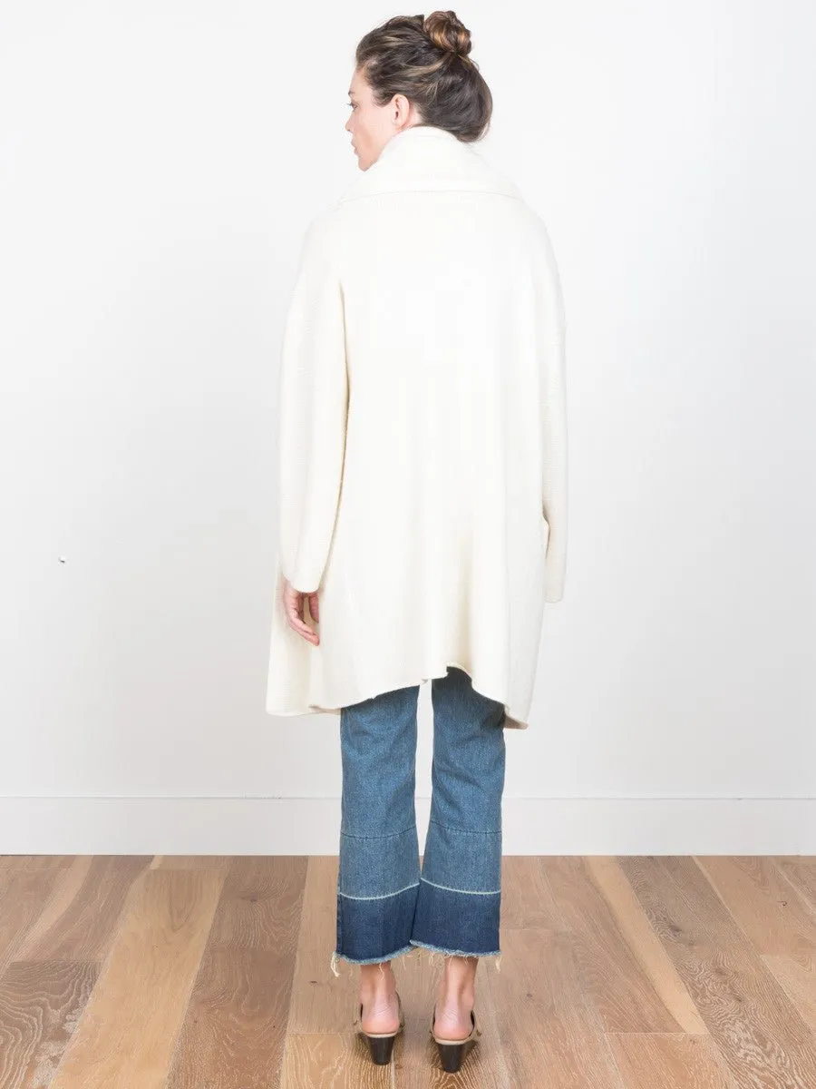 cashmere capote coat