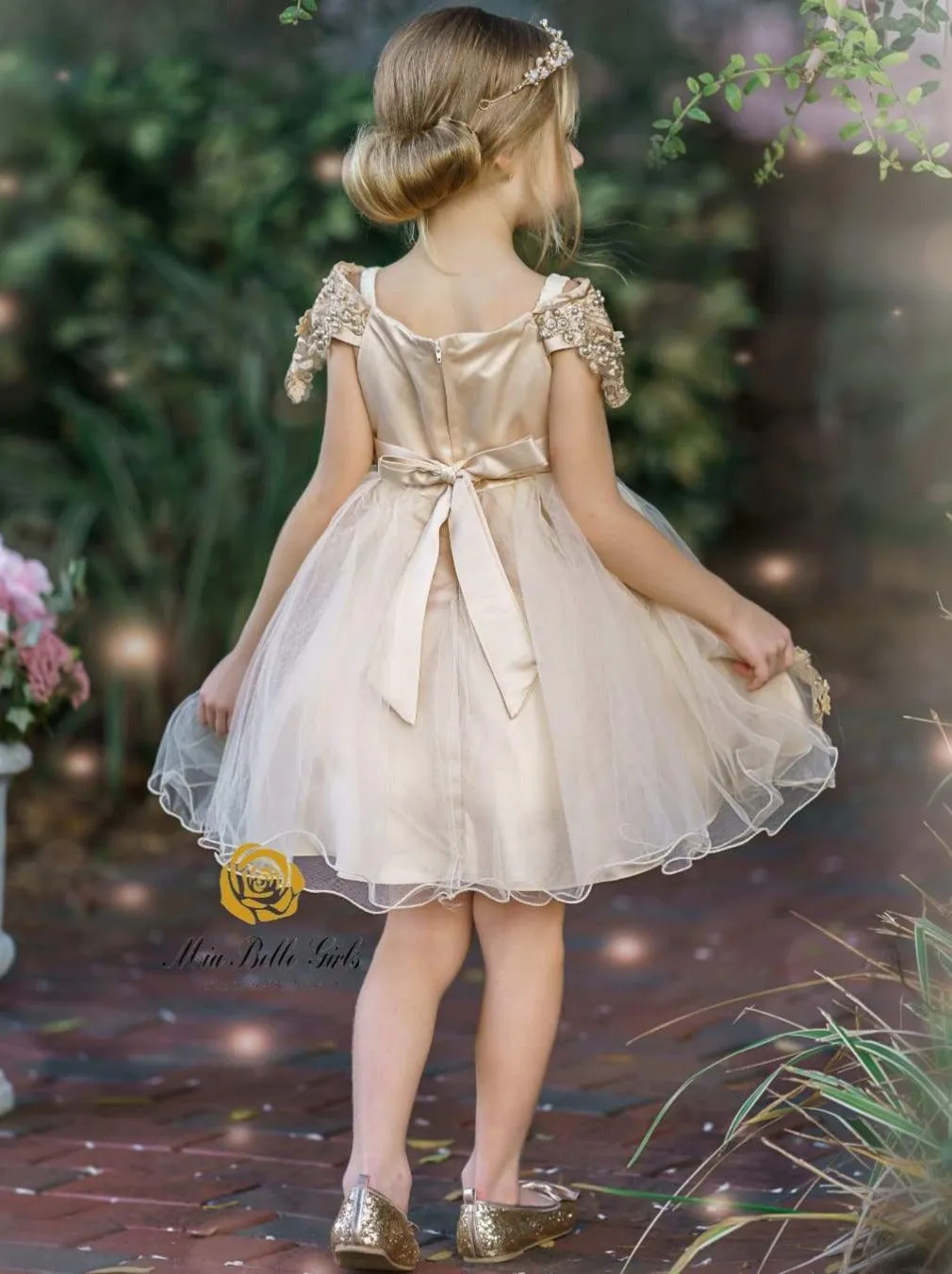 Champagne Dream Princess Dress