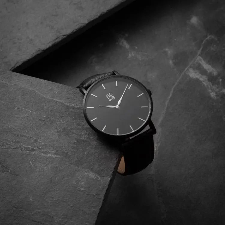Classic Minimal Watch - All Black
