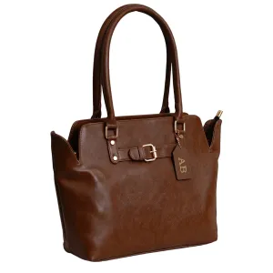 Classy Leather Customized Hand Bag 1.0 - Brown