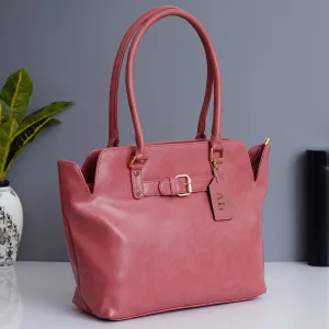 Classy Leather Customized Hand Bag 1.0 - Peach