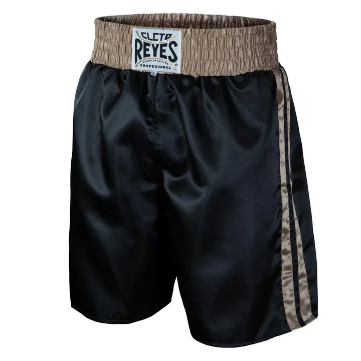 CLETO REYES BOXING SHORTS-BLACK/GOLD