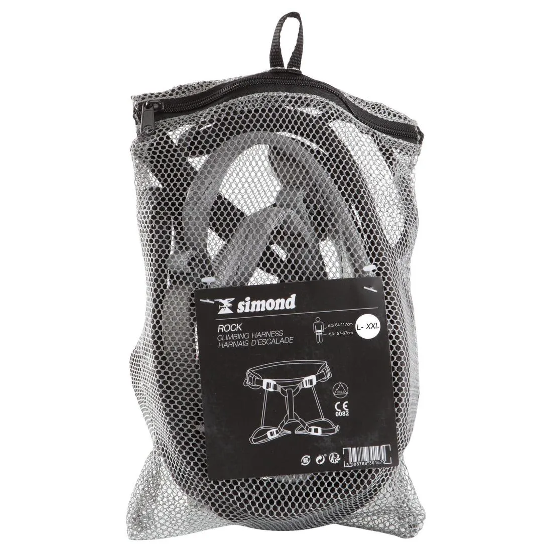 CLIMBING AND MOUNTAINEERING HARNESS - ROCK
