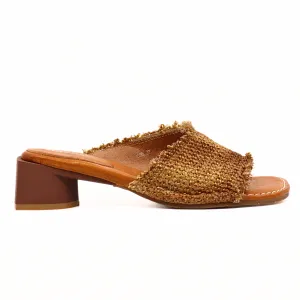 Clover Taupe Rafia