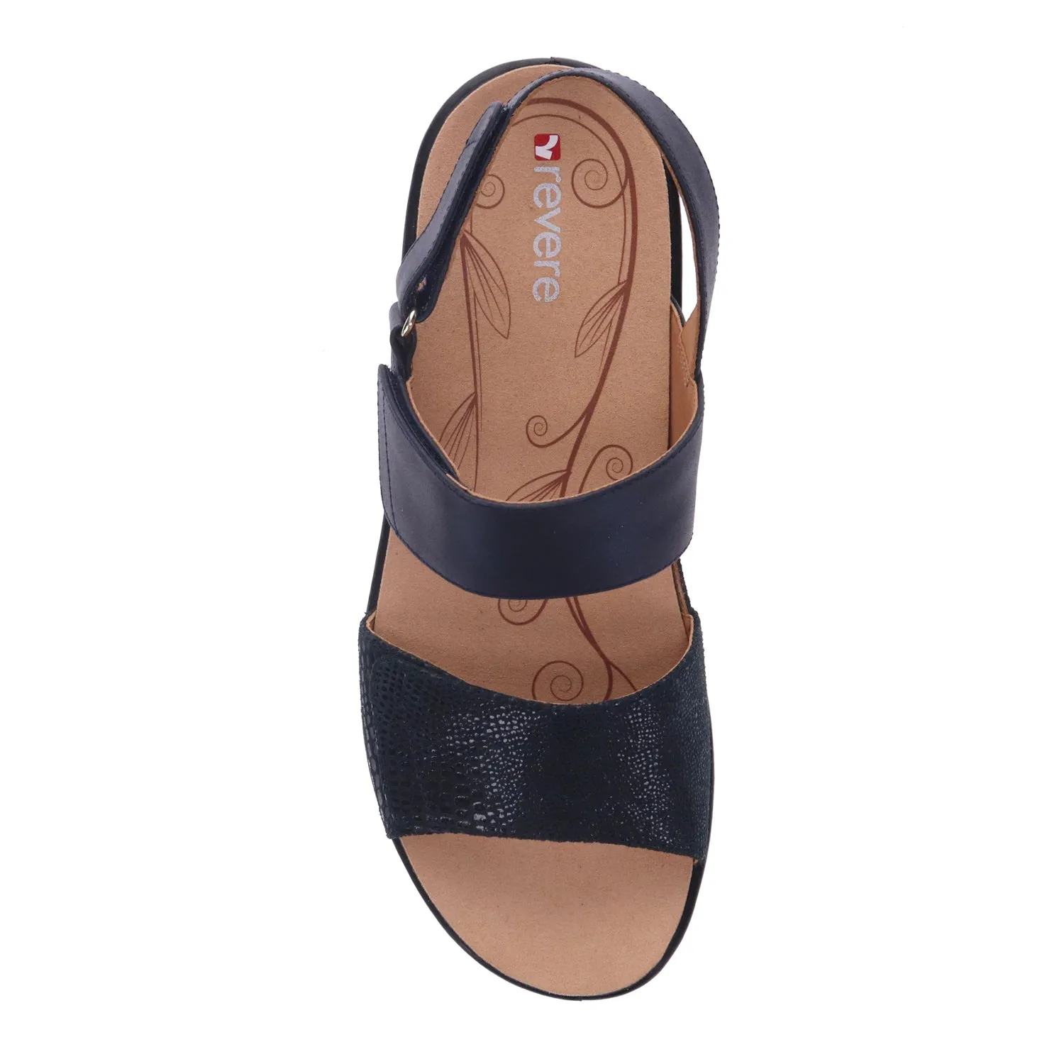 COMO - SAPPHIRE/NAVY LIZARD LEATHER