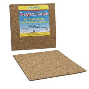 Cork Square 3/16" x 12" x 12"