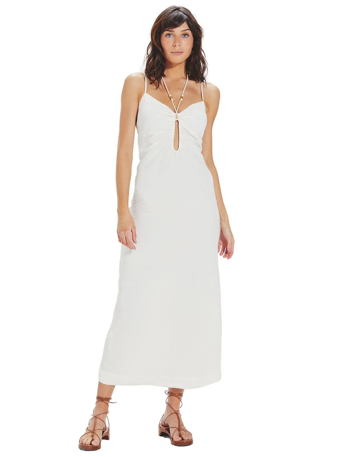 Daisy Detail Long Dress ::RET
