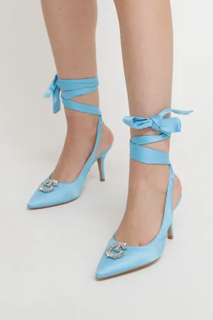 Decollette Slingback - Celeste