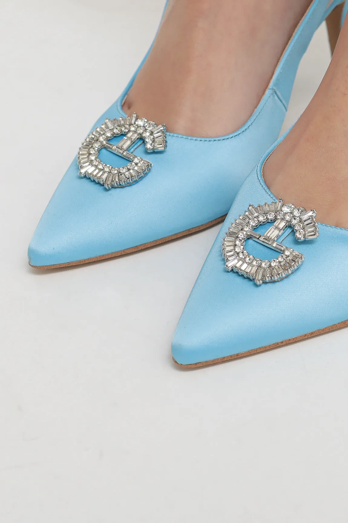Decollette Slingback - Celeste