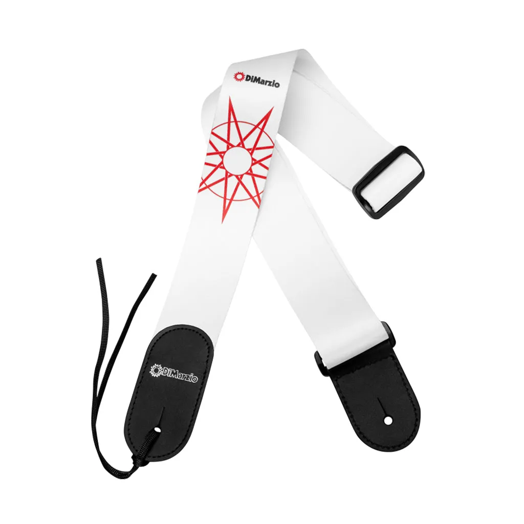 DiMarzio DD3149 Jim Root No.4 Standard Guitar Strap, White