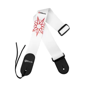 DiMarzio DD3149 Jim Root No.4 Standard Guitar Strap, White