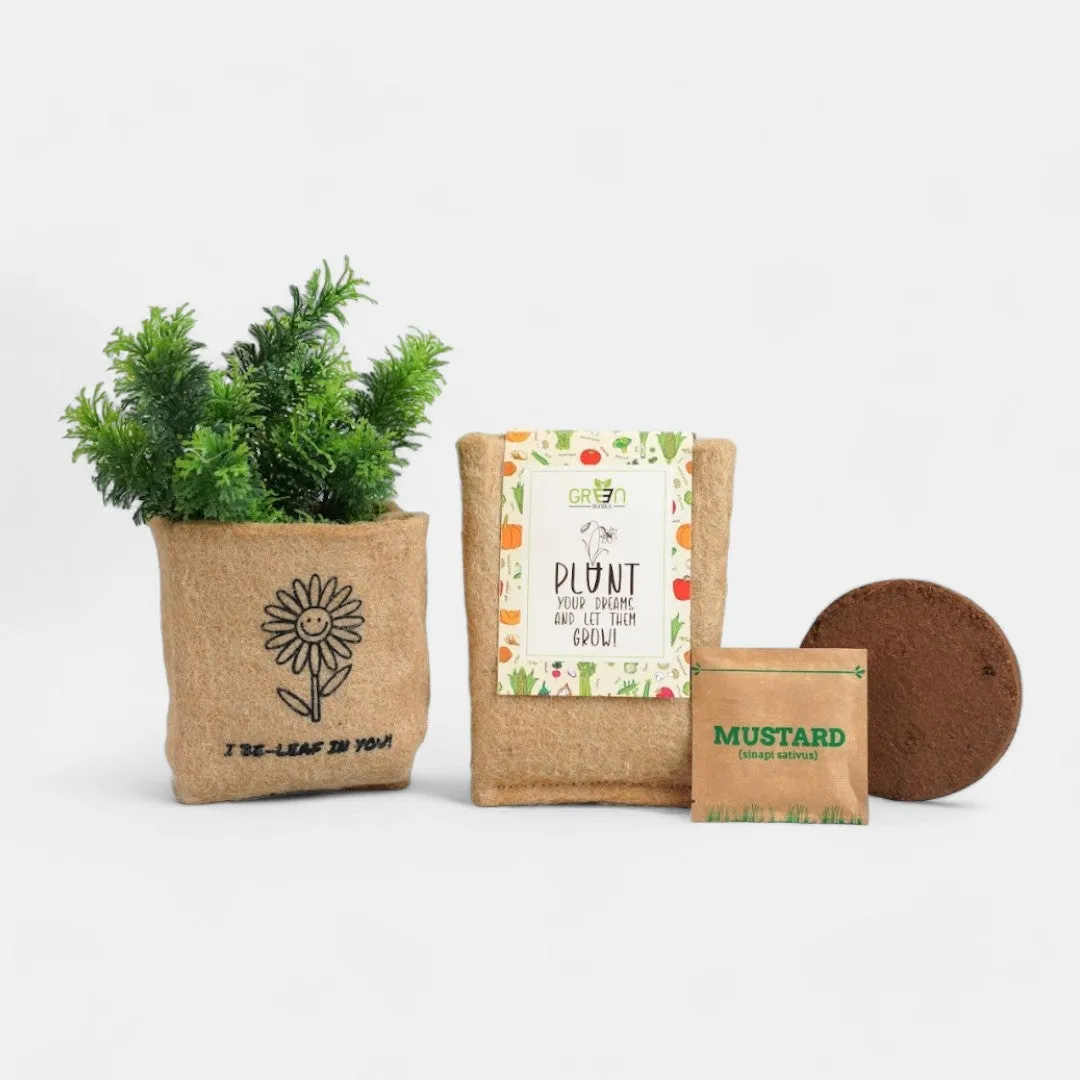 Eco Grow  & Cork Stationery Set Sutainable Gift Hamper | Made in India | Ecofriendly gift hamper