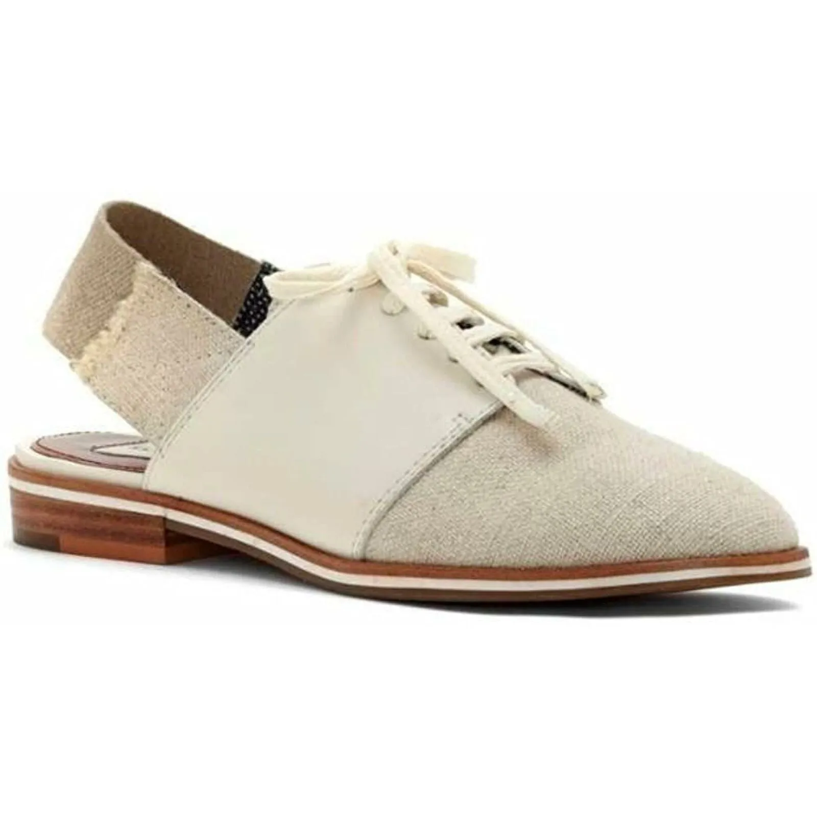 ED Ellen DeGeneres Fabric And Leather Oxfords - Lavanah A291042