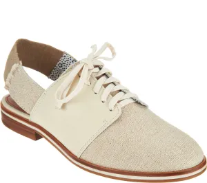 ED Ellen DeGeneres Fabric And Leather Oxfords - Lavanah A291042