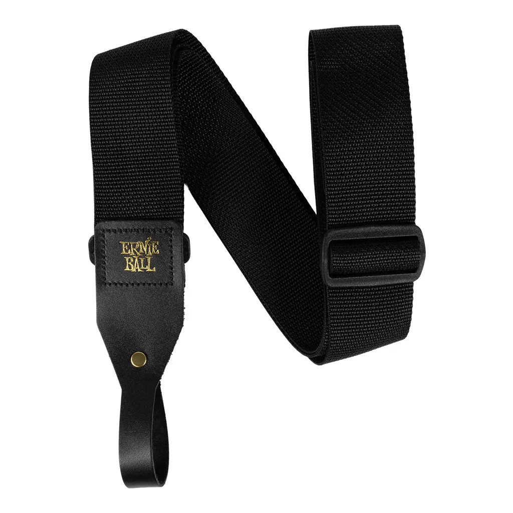 Ernie Ball Polypro Acoustic Guitar Strap - Black