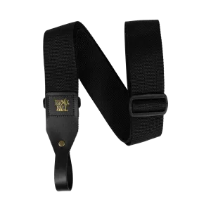 Ernie Ball Polypro Acoustic Guitar Strap - Black