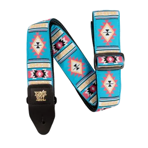 Ernie Ball Sedone Blue jacquard Strap