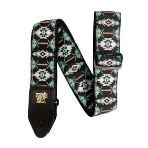 Ernie Ball Southwestern Turquiouse Jacquard Strap