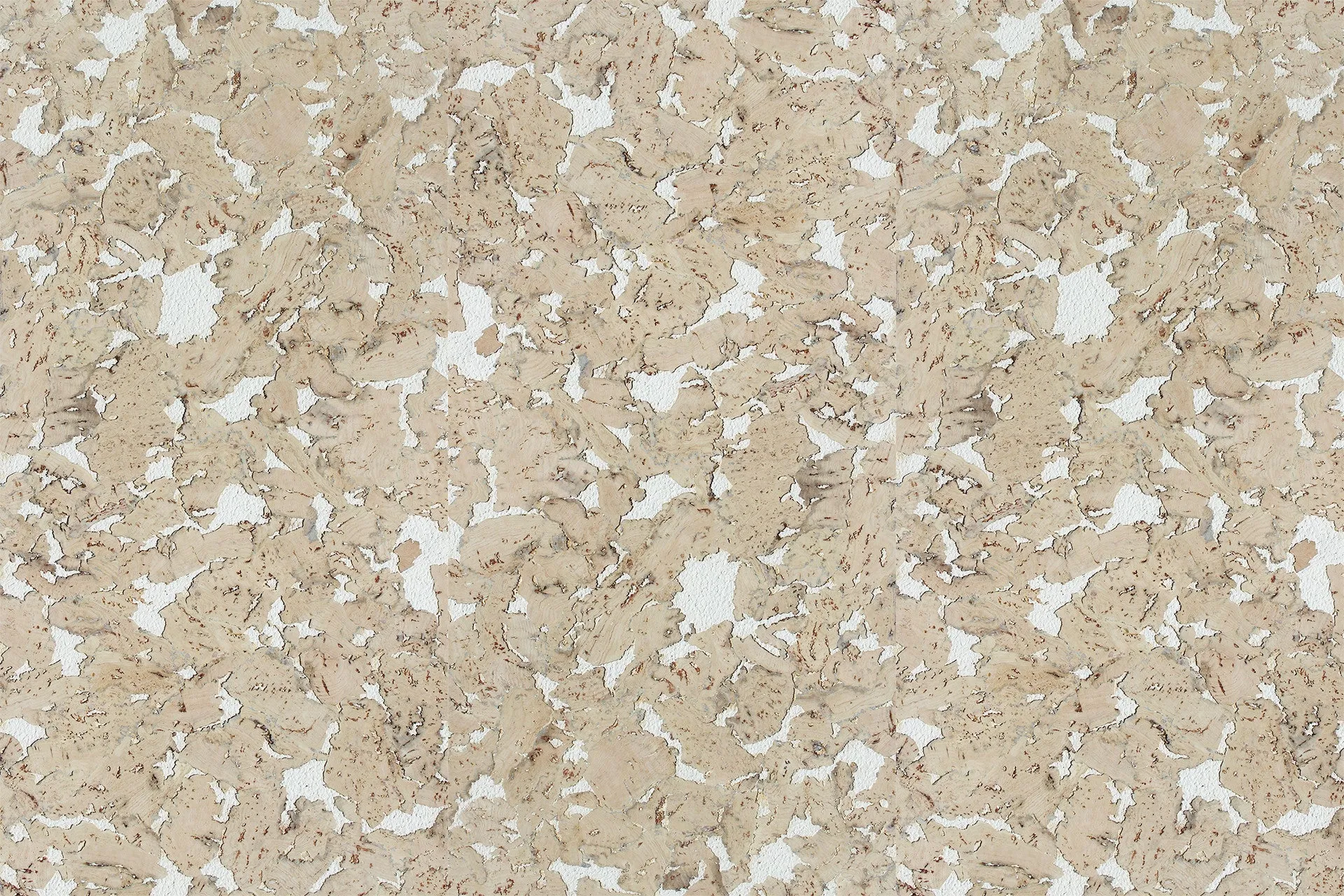 European White Cork Wall Tile